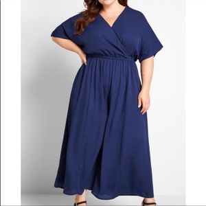 Modcloth Arrive & Thrive Wide leg Jumpsuit